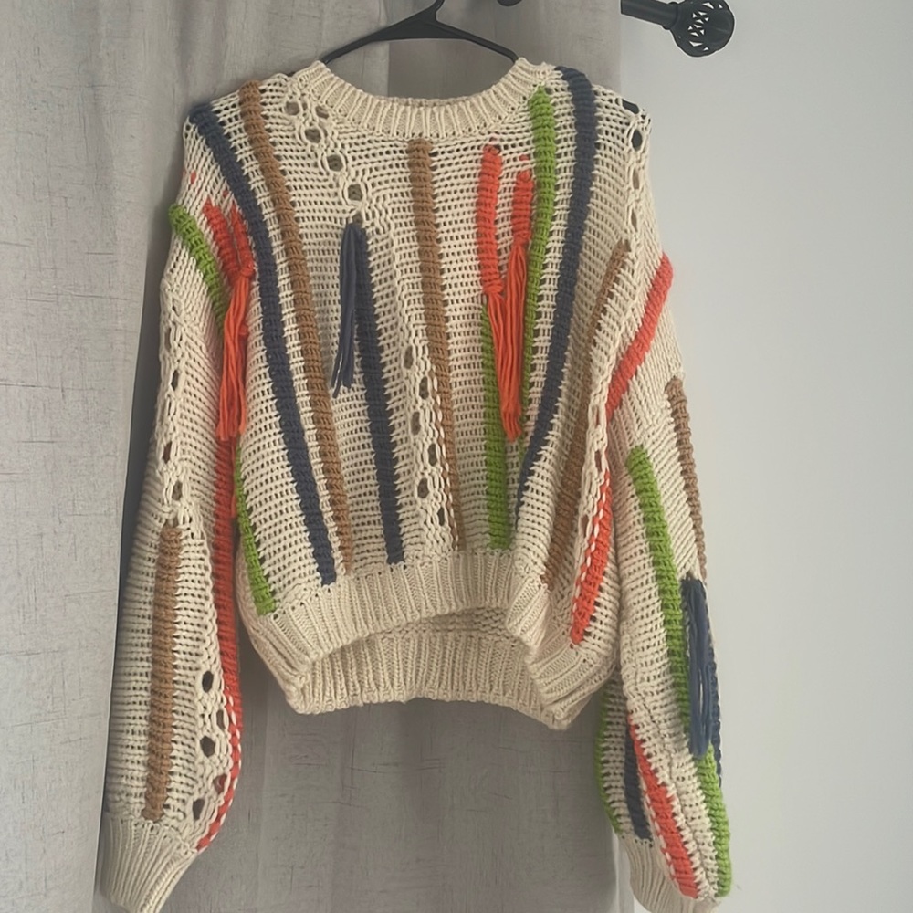 Vici fringe sweater